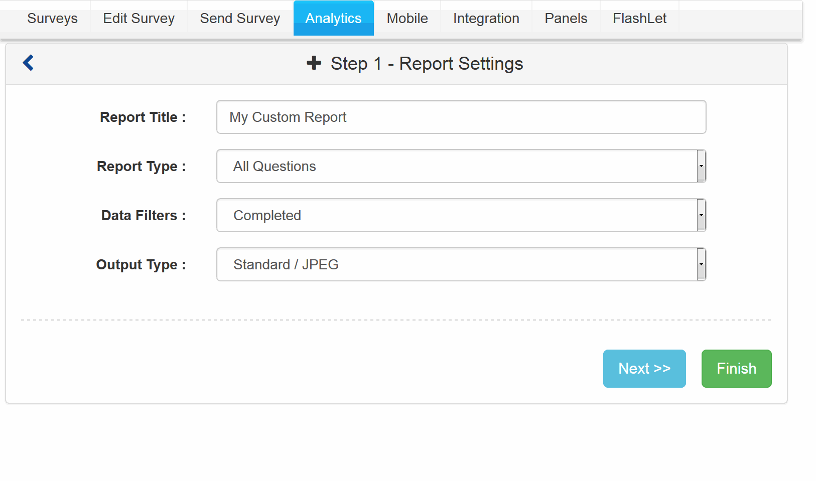 Survey Software Help Image